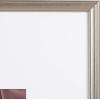 imageKate and Laurel Adlynn Coastal Rectangle Picture Frame Set of 3 16 x 20 matted to 8 x 10 White Modern ThreePiece Photo Frame Set for Gallery Wall Decor in Living Room Wall DisplaySilver