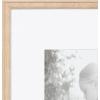 imageKate and Laurel Adlynn Coastal Rectangle Picture Frame Set of 3 16 x 20 matted to 8 x 10 White Modern ThreePiece Photo Frame Set for Gallery Wall Decor in Living Room Wall DisplayNatural