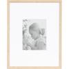 imageKate and Laurel Adlynn Coastal Rectangle Picture Frame Set of 3 16 x 20 matted to 8 x 10 White Modern ThreePiece Photo Frame Set for Gallery Wall Decor in Living Room Wall DisplayNatural