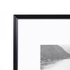 imageKate and Laurel Adlynn Coastal Rectangle Picture Frame Set of 3 16 x 20 matted to 8 x 10 White Modern ThreePiece Photo Frame Set for Gallery Wall Decor in Living Room Wall DisplayBlack
