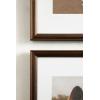 imageKate and Laurel Adlynn Coastal Rectangle Picture Frame Set of 3 16 x 20 matted to 8 x 10 White Modern ThreePiece Photo Frame Set for Gallery Wall Decor in Living Room Wall DisplayBronze