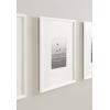 imageKate and Laurel Adlynn Coastal Rectangle Picture Frame Set of 3 16 x 20 matted to 8 x 10 White Modern ThreePiece Photo Frame Set for Gallery Wall Decor in Living Room Wall DisplayWhite