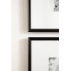 imageKate and Laurel Adlynn Coastal Rectangle Picture Frame Set of 3 16 x 20 matted to 8 x 10 White Modern ThreePiece Photo Frame Set for Gallery Wall Decor in Living Room Wall DisplayBlack