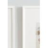 imageKate and Laurel Adlynn Coastal Rectangle Picture Frame Set of 3 16 x 20 matted to 8 x 10 White Modern ThreePiece Photo Frame Set for Gallery Wall Decor in Living Room Wall DisplayWhite