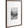imageKate and Laurel Adlynn Coastal Rectangle Picture Frame Set of 3 16 x 20 matted to 8 x 10 White Modern ThreePiece Photo Frame Set for Gallery Wall Decor in Living Room Wall DisplayBronze