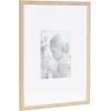 imageKate and Laurel Adlynn Coastal Rectangle Picture Frame Set of 3 16 x 20 matted to 8 x 10 White Modern ThreePiece Photo Frame Set for Gallery Wall Decor in Living Room Wall DisplayNatural