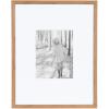 imageKate and Laurel Adlynn Coastal Rectangle Picture Frame Set of 3 16 x 20 matted to 8 x 10 White Modern ThreePiece Photo Frame Set for Gallery Wall Decor in Living Room Wall DisplayBrown