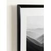 imageKate and Laurel Adlynn Coastal Rectangle Picture Frame Set of 3 16 x 20 matted to 8 x 10 White Modern ThreePiece Photo Frame Set for Gallery Wall Decor in Living Room Wall DisplayBlack
