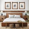 imageKate and Laurel Cates Farmhouse Wooden Picture Frame 21x26 Matted to 1 8x10 Brown Decorative Photograph Frame Fitting One 8x10 Image with Barn DoorInspired Design for Living Room Decor