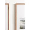 imageKate and Laurel Gallery Rectangular Panel Picture Frame Set of 2 14 x 30 matted to 8 x 10 Light Natural Modern Tall TwoPiece Photo Frame Set for Gallery Wall Decor in Living Room Wall DisplayBrown