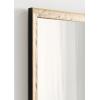 imageKate and Laurel Illiona Transitional Rectangle Wall Mirror 24 x 36 Gold Modern Glam Rectangular Statement Mirror with Metallic Finish and Textured FrameGold
