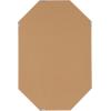 imageKate and Laurel Oakhurst Traditional Octagon Wall Mirror 28 x 28 Soft White Vintage Symmetrical Bathroom Mirror with Stepped Frame and Beveled Edge DesignWhite