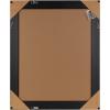 imageKate and Laurel Aberdeen Traditional Framed Rectangle Bathroom Vanity MirrorBrown