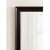 imageKate and Laurel Aberdeen Traditional Framed Rectangle Bathroom Vanity MirrorBrown
