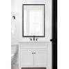 imageKate and Laurel Colette Traditional Framed Rectangle Bathroom Vanity Mirror 26 x 38 Gold Classic Rectangular Bathroom Mirror for Over Sink or for Use as Entryway or Living Room DecorPewter