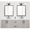 imageKate and Laurel Colette Traditional Framed Rectangle Bathroom Vanity Mirror 26 x 38 Gold Classic Rectangular Bathroom Mirror for Over Sink or for Use as Entryway or Living Room DecorPewter