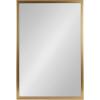 imageKate and Laurel Colette Traditional Framed Rectangle Bathroom Vanity Mirror 26 x 38 Gold Classic Rectangular Bathroom Mirror for Over Sink or for Use as Entryway or Living Room DecorGold