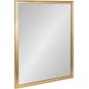 imageKate and Laurel Colette Traditional Framed Rectangle Bathroom Vanity Mirror 26 x 38 Gold Classic Rectangular Bathroom Mirror for Over Sink or for Use as Entryway or Living Room DecorGold