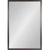 imageKate and Laurel Colette Traditional Framed Rectangle Bathroom Vanity Mirror 26 x 38 Gold Classic Rectangular Bathroom Mirror for Over Sink or for Use as Entryway or Living Room DecorPewter