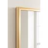 imageKate and Laurel Colette Traditional Framed Rectangle Bathroom Vanity Mirror 26 x 38 Gold Classic Rectangular Bathroom Mirror for Over Sink or for Use as Entryway or Living Room DecorGold