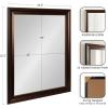 imageKate and Laurel Galiano Traditional Framed Rectangle Bathroom Vanity Mirror325L x 265W