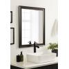 imageKate and Laurel Parodi Traditional Framed Beaded Rectangle Bathroom Vanity Mirror32L x 26W