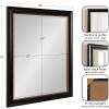 imageKate and Laurel Parodi Traditional Framed Beaded Rectangle Bathroom Vanity Mirror32L x 26W