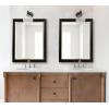 imageKate and Laurel Parodi Traditional Framed Beaded Rectangle Bathroom Vanity Mirror32L x 26W