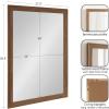 imageKate and Laurel Travon Traditional Framed Rectangle Bathroom Vanity Mirror395L x 275W
