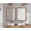 imageKate and Laurel Travon Traditional Framed Rectangle Bathroom Vanity Mirror395L x 275W