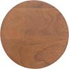 imageKate and Laurel Hemingson Modern Mango Wood Round Drink Table 10 x 10 x 22 Natural Wood MidCentury Circle Pedestal Table for Use as Bedroom Nightstand Indoor Plant Stand or Living Room AccentWalnut Brown