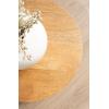 imageKate and Laurel Hemingson Modern Mango Wood Round Drink Table 10 x 10 x 22 Natural Wood MidCentury Circle Pedestal Table for Use as Bedroom Nightstand Indoor Plant Stand or Living Room AccentNatural