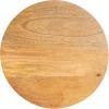 imageKate and Laurel Hemingson Modern Mango Wood Round Drink Table 10 x 10 x 22 Natural Wood MidCentury Circle Pedestal Table for Use as Bedroom Nightstand Indoor Plant Stand or Living Room AccentNatural