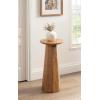 imageKate and Laurel Hemingson Modern Mango Wood Round Drink Table 10 x 10 x 22 Natural Wood MidCentury Circle Pedestal Table for Use as Bedroom Nightstand Indoor Plant Stand or Living Room AccentNatural