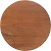 imageKate and Laurel Klarc Modern Slatted Wood Round Drink Table 12 x 12 x 22 Walnut Brown Circle Pedestal Table for Use as Bedroom Nightstand Indoor Plant Stand or Decorative Living Room AccentWalnut Brown