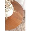 imageKate and Laurel Klarc Modern Slatted Wood Round Drink Table 12 x 12 x 22 Walnut Brown Circle Pedestal Table for Use as Bedroom Nightstand Indoor Plant Stand or Decorative Living Room AccentWalnut Brown