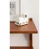 imageKate and Laurel Meridien Modern Wood Floating Side Table 18 x 12 x 24 Rustic Brown Contemporary Wooden Floating End Table for Use as Living Room Decor Accent or OverTheToilet Storage ShelfBrown