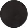 imageKate and Laurel Solbrett Transitional Sophisticated Round Drink Table 10 x 10 x 22 Natural Wood Sculptural Bedroom Nightstand with Unique Pedestal Table Design for Use as Indoor Plant StandBlack
