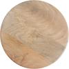 imageKate and Laurel Solbrett Transitional Sophisticated Round Drink Table 10 x 10 x 22 Natural Wood Sculptural Bedroom Nightstand with Unique Pedestal Table Design for Use as Indoor Plant StandNatural