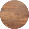 imageKate and Laurel Talcott Modern Round Wood Side Table 12 x 12 x 28 Natural Wood Transitional Decorative TwoTier End Table for Use as a Bedroom Nightstand or Living Room Plant StandWalnut Brown