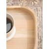 imageKate and Laurel Woodrow Modern Mango Wood Square Drink Table 10 x 10 x 24 Light Natural and Black Transitional Rounded Square Mini Table for Use as Indoor Plant Stand or Wooden Living Room AccentNaturalBlack