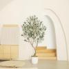 image8ft Faux Olive Tree  Olive Trees Artificial Indoor with Large Olive Branches and Lifelike Olive  Artificial Olive Tree for Home Office House Living Room Decor6ft