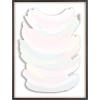 imageKate and Laurel Blake Bright Abstract Framed Printed Glass Wall Art by Jessi Raulet of Ettavee 18x24 Gold Modern Colorful Abstract Art for WallGold