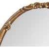 imageKate and Laurel Brynley Decorative Metal Round Mirror 24 Antique Gold Traditional Ornate Circle Mirror with Iron Detail and Modern Rounded Frame ShapeGold