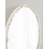imageKate and Laurel Brynley Decorative Metal Round Mirror 24 Antique Gold Traditional Ornate Circle Mirror with Iron Detail and Modern Rounded Frame ShapeWhite