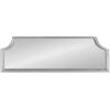 imageKate and Laurel Ciel Modern Glam Metal Wall Shelf Set Set of 2 Gold Elegant Wall Decor and StorageSilver