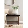 imageKate and Laurel Claudel Modern Round Scalloped Planter Pot 12 x 12 x 12 White Transitional Wavy Planter for Indoor Plants for Living Room or Sunroom Decor