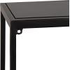 imageKate and Laurel Geometric Pirzada Wall Shelf 36quot x 24quot Black Modern Wall StorageBlack
