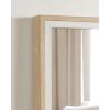imageKate and Laurel Gibson Coastal Wall Mirror 18 x 24 White and Gray Decorative Rectangle Mirror for WallWhiteNatural