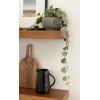 imageKate and Laurel Havlock Modern Wood TwoPiece Floating Corner Shelf Set 26 x 8 x 3 Rustic Brown Wooden Corner Shelving with Unique Geometric Shape for Living Room Decor or Entryway Storage